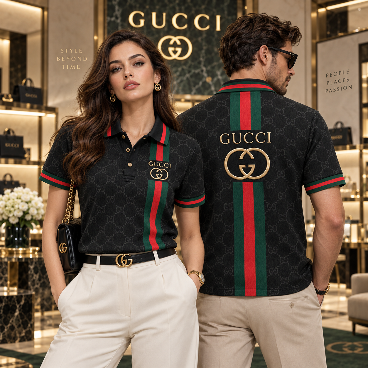 Gucci | Signature Heritage Polo Shirt - Image 2