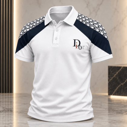 Dior | Monogram Shoulder Panel Polo Shirt Fall 2026 Edition