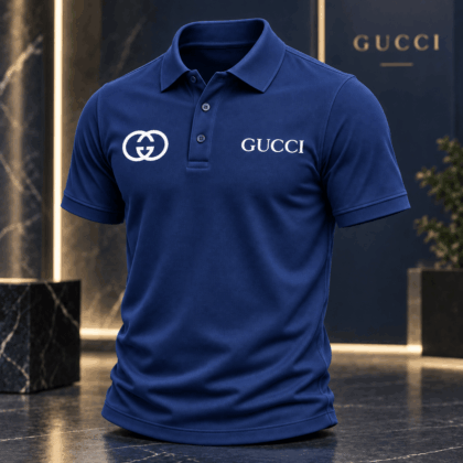 Gucci | Contrast Dual Emblem Polo Shirt Fall 2026 Drop