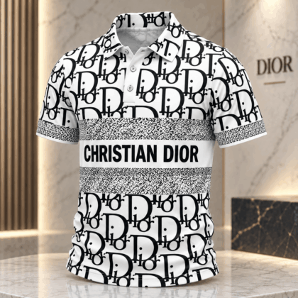 Dior | Oblique Logo Stripe Polo Shirt Fall 2026 Edition