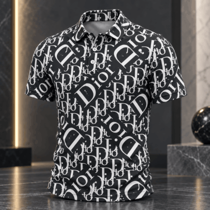 Dior | Oversized Typographic Monogram Polo Shirt Fall 2026 Edition