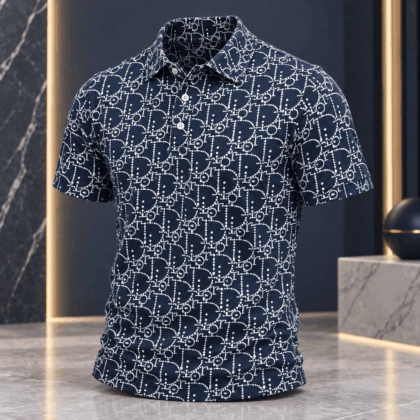 Dior | Dotted Monogram Lattice Polo Shirt Fall 2026 Edition