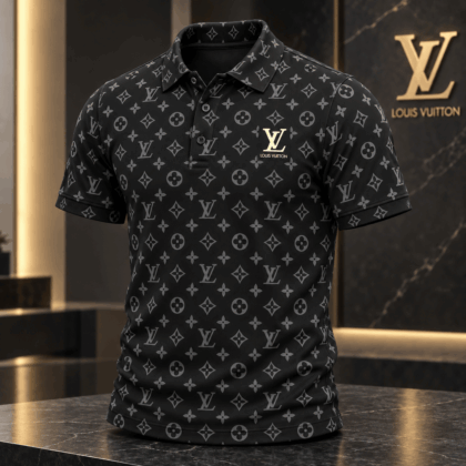 Louis Vuitton | Shadow Monogram Print Polo Shirt Fall 2026 Collection