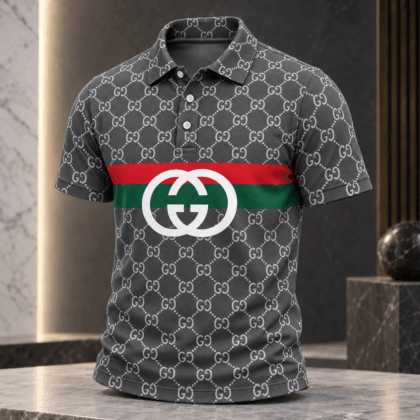 Gucci | Monogram Web Stripe Polo Shirt Fall 2026 Drop