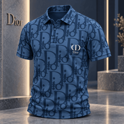 Dior | Oblique Monogram Print Polo Shirt Fall 2026 Edition