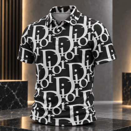 Dior | Oversized Monogram Print Polo Shirt Fall 2026 Edition