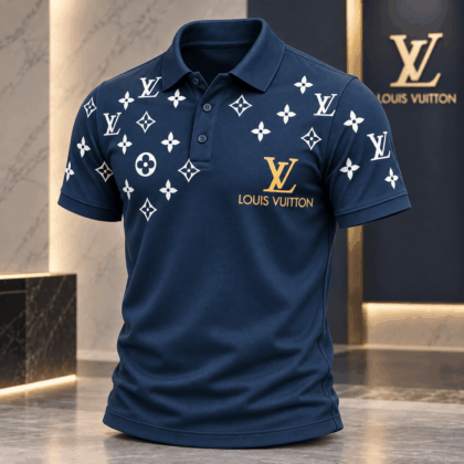 Louis Vuitton | Shoulder Monogram Scatter Polo Shirt Fall 2026 Collection