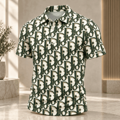 Dior | Oblique Monogram Print Polo Shirt Fall 2026 Edition
