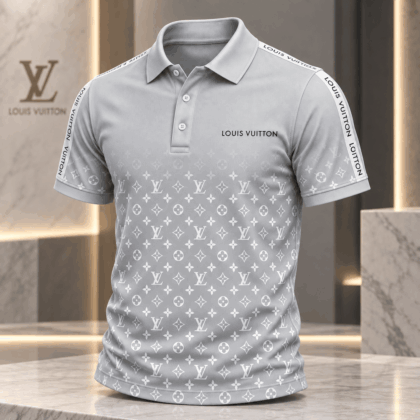 Louis Vuitton | Gradient Monogram Print Polo Shirt Winter 2026 Collection