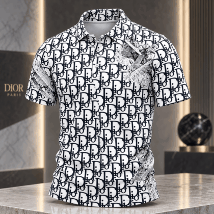 Dior | Monogram Brushstroke Print Polo Shirt Fall 2026 Edition