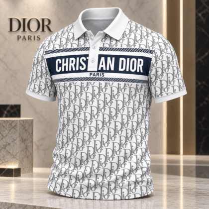 Dior | Oblique Monogram Stripe Polo Shirt Fall 2026 Edition