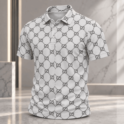 Gucci | Monogram Diamond Lattice Polo Shirt Fall 2026 Drop