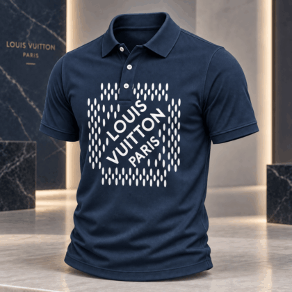 Louis Vuitton | Dotted Frame Graphic Polo Shirt Winter 2026 Collection
