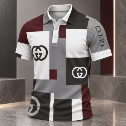Gucci | Interlocking Logo Colorblock Polo Shirt Fall 2026 Drop
