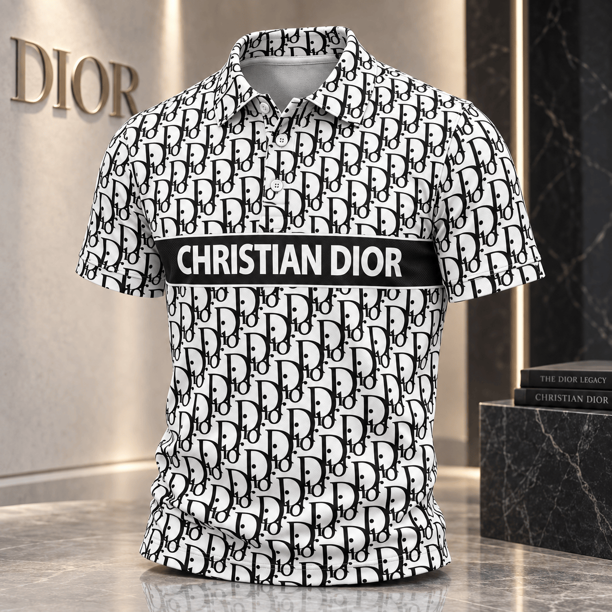 Dior | Oblique Monogram Band Polo Shirt Fall 2026 Edition