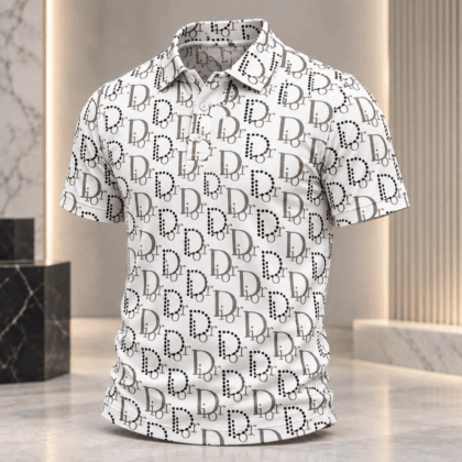Dior | Dotted Monogram Print Polo Shirt Fall 2026 Edition