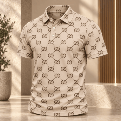 Gucci | Dotted Monogram Diamond Polo Shirt Fall 2026 Drop