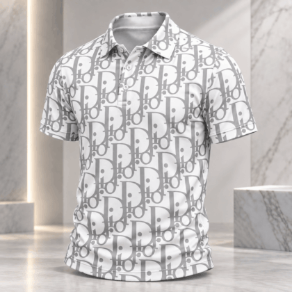 Dior | Oblique Monogram Print Polo Shirt Fall 2026 Edition