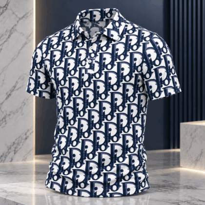 Dior | Oblique Monogram Print Polo Shirt Winter 2026 Edition