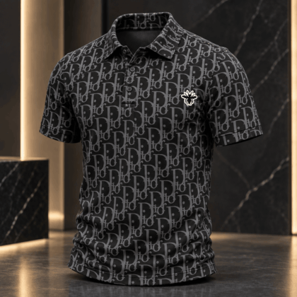 Dior | Oblique Monogram Print Polo Shirt Winter 2026 Edition