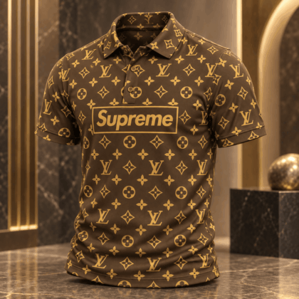 Louis Vuitton | Monogram Box Logo Polo Shirt Winter 2026 Collection