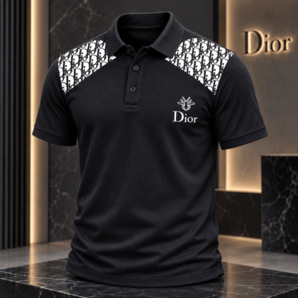 Dior | Monogram Shoulder Panels Polo Shirt Winter 2026 Edition