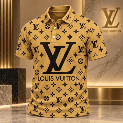 Louis Vuitton | Oversized Monogram Print Polo Shirt Winter 2026 Collection