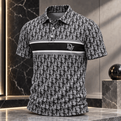 Dior | Oblique Monogram Stripe Polo Shirt Winter 2026 Edition