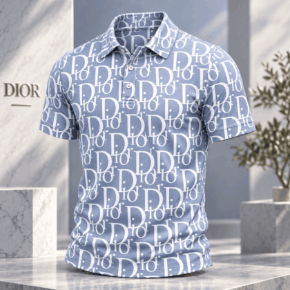 Dior | Oblique Monogram Print Polo Shirt Winter 2026 Edition