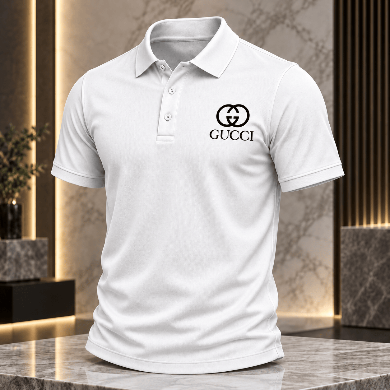 Gucci | Interlocking Emblem Chest Polo Shirt Fall 2026 Drop