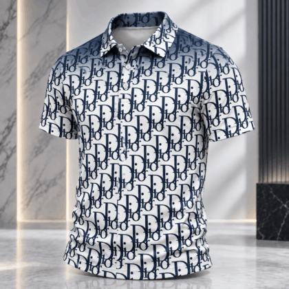 Dior | Oblique Monogram Print Polo Shirt Winter 2026 Edition