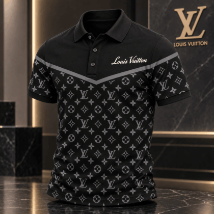 Louis Vuitton | Monogram Chevron Print Polo Shirt Holiday 2026 Collection