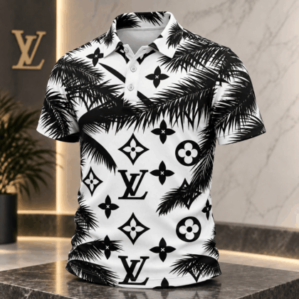 Louis Vuitton | Monogram Palm Print Polo Shirt Holiday 2026 Collection