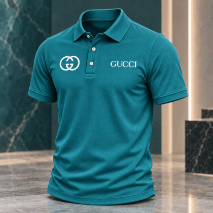 Gucci | Dual Chest Logo Print Polo Shirt Fall 2026 Drop