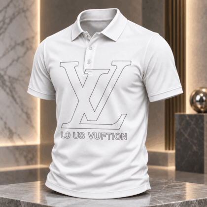Louis Vuitton | Oversized Outline Monogram Polo Shirt Holiday 2026 Collection