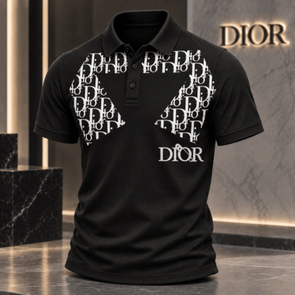 Dior | Monogram Chest Panels Polo Shirt Winter 2026 Edition