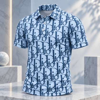 Dior | Oblique Monogram Print Polo Shirt Winter 2026 Edition