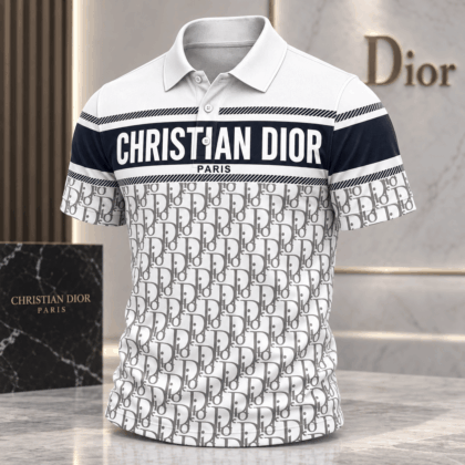 Dior | Oblique Monogram Stripe Polo Shirt Winter 2026 Edition