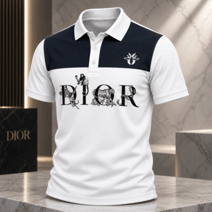 Dior | Wildlife Lettering Print Polo Shirt Winter 2026 Edition