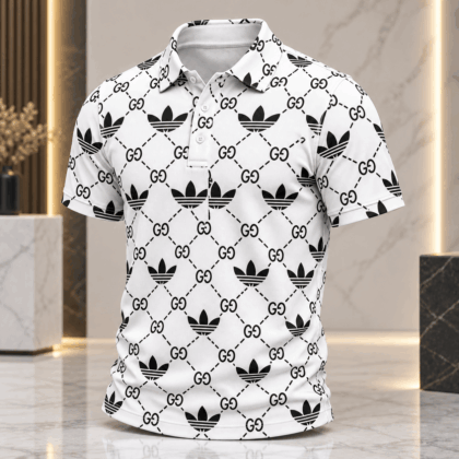 Gucci | Monogram Trefoil Lattice Polo Shirt Winter 2026 Drop