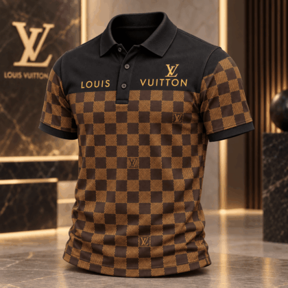 Louis Vuitton | Signature Damier Check Polo Shirt Holiday 2026 Collection