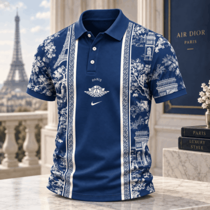 Dior | Parisian Monument Toile Polo Shirt Holiday 2026 Edition