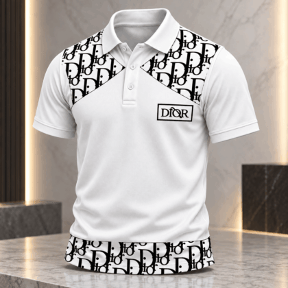 Dior | Oblique Monogram Panels Polo Shirt Holiday 2026 Edition