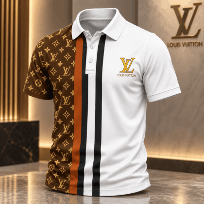 Louis Vuitton | Monogram Racing Stripe Polo Shirt Christmas 2026 Collection