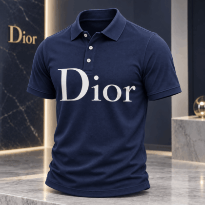 Dior | Oversized Signature Wordmark Polo Shirt Holiday 2026 Edition