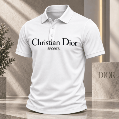 Dior | Sports Wordmark Chest Print Polo Shirt Holiday 2026 Edition