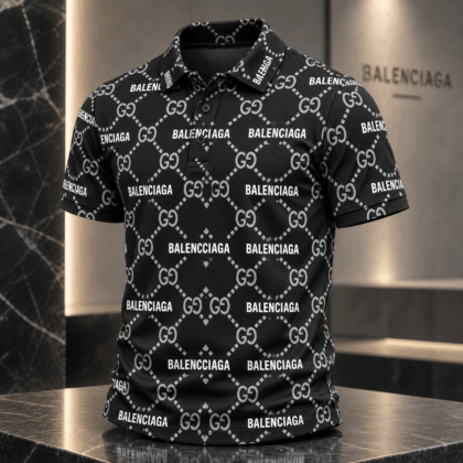 Gucci | Interlocking Logo Diamond Lattice Polo Shirt Winter 2026 Drop