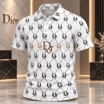 Dior | Dotted Diamond Monogram Polo Shirt Holiday 2026 Edition