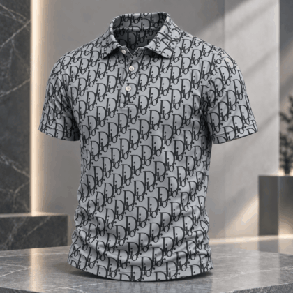 Dior | Oblique Monogram Print Polo Shirt Christmas 2026 Edition
