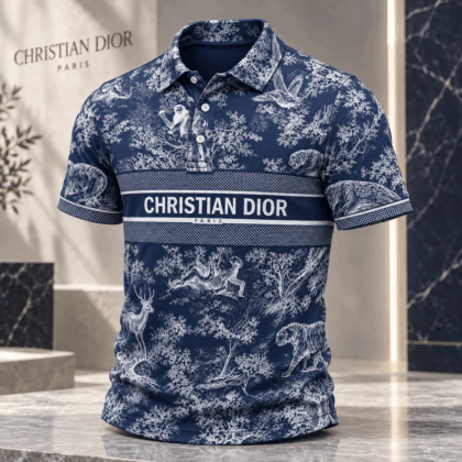 Dior | Woodland Menagerie Toile Polo Shirt Christmas 2026 Edition